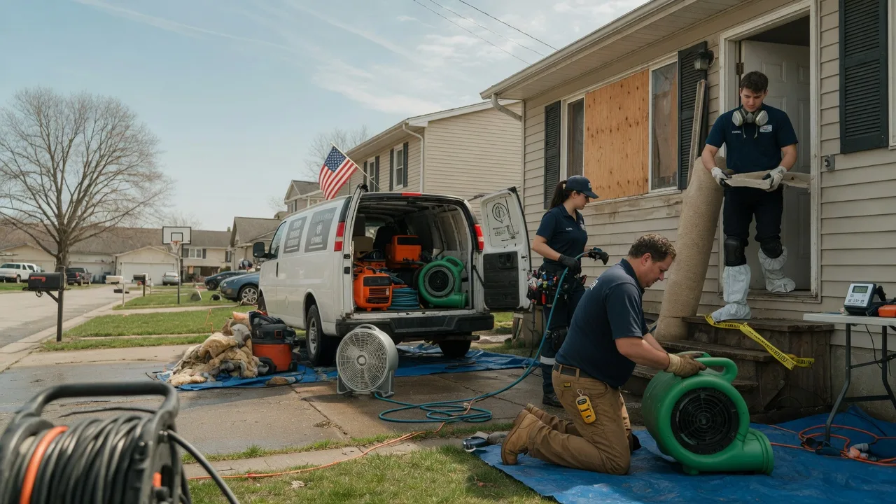 Water Damage Restoration in Bloomsburg, PA near me